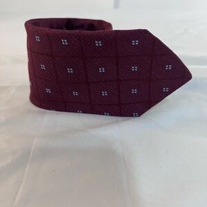 3 for $20 Royal Classic Burgundy Checkered Tie